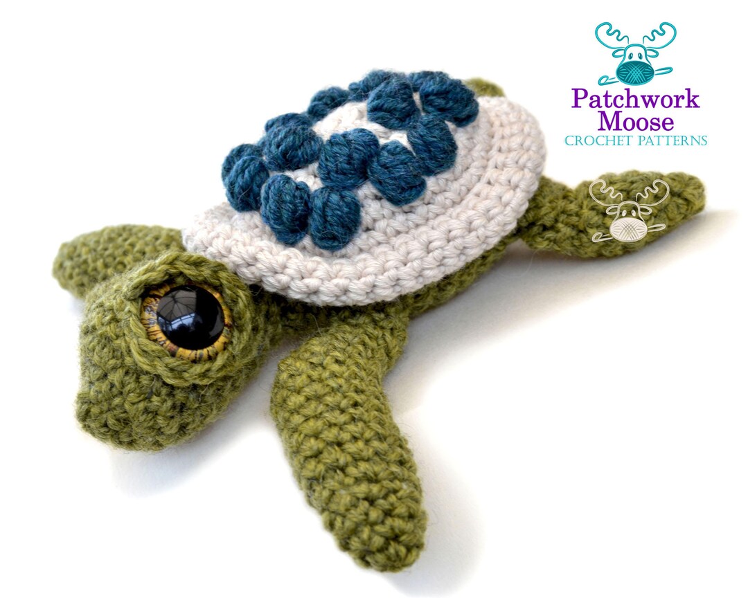 Amigurumi Sea Turtle Crochet Pattern PDF Instant Download - Ernest - Etsy