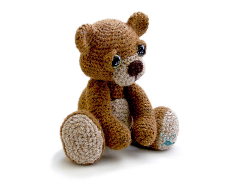 Teddy Bear Amigurumi Crochet Pattern PDF instant Download Theo image 2