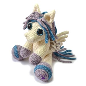 Pony, Pegasus and Unicorn Crochet Pattern PDF Bundle Penny, Perdita and Irma image 6