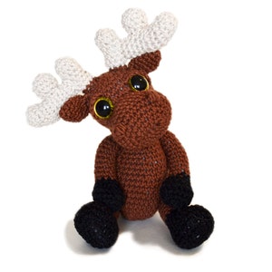 Moose Amigurumi Crochet Pattern PDF Instant Download Mostyn image 4