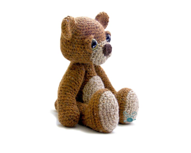 Teddy Bear Amigurumi Crochet Pattern PDF instant Download Theo image 3