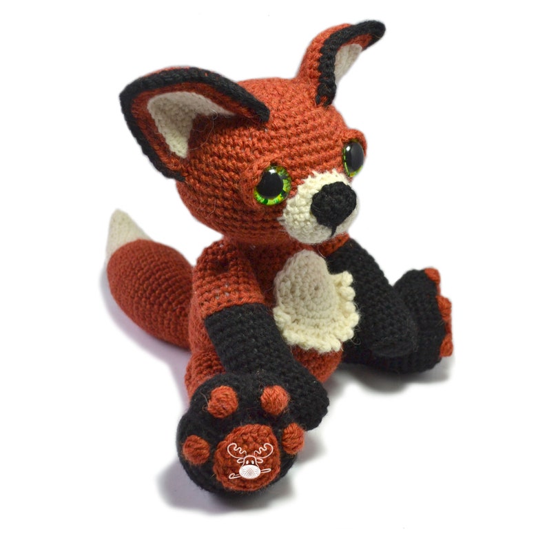 Fox Amigurumi Crochet Pattern PDF Instant Download Hartley image 3