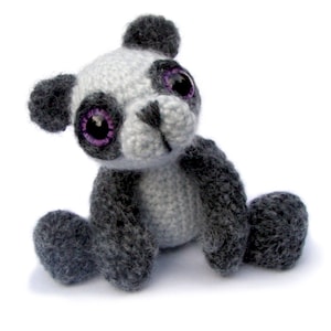 Panda Bear Amigurumi Crochet Pattern PDF - Millie