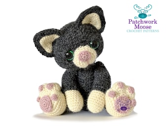 Kitten Cat Amigurumi Crochet Pattern PDF Instant Download - Charlie