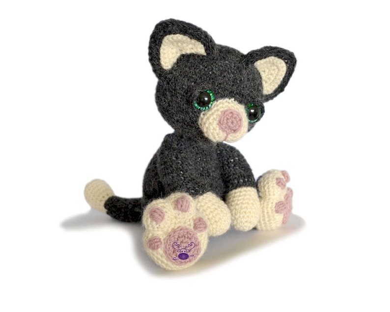 Kitten Cat Amigurumi Crochet Pattern PDF Instant Download Charlie image 4