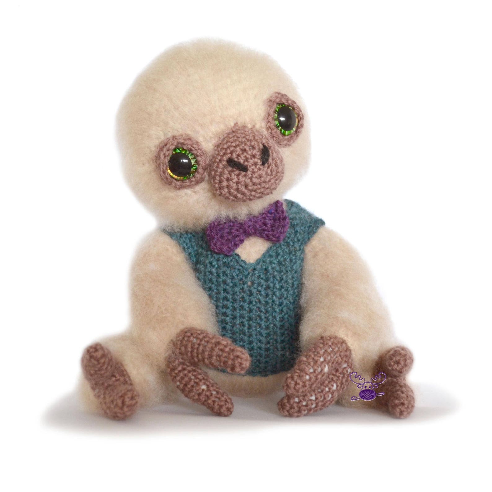 Sloth Amigurumi Crochet Pattern PDF Instant Download - Artemis the ...