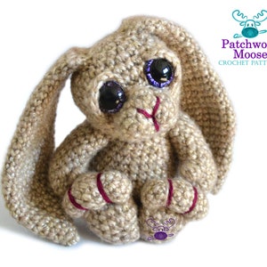 Bunny Rabbit Amigurumi Crochet Pattern PDF Instant Download - Bramble