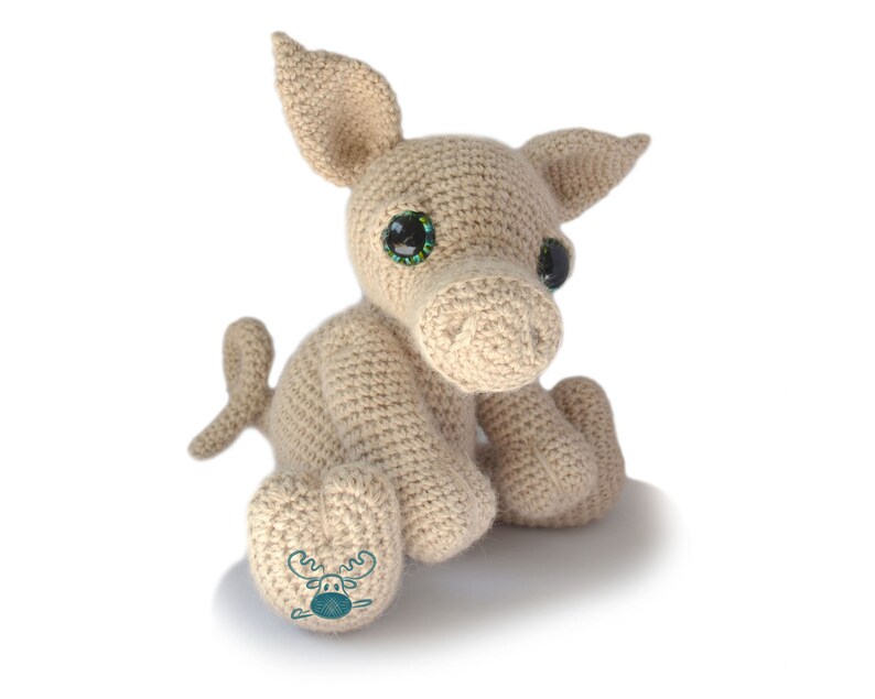 Pig Amigurumi Crochet Pattern PDF Instant Download Herbie image 2