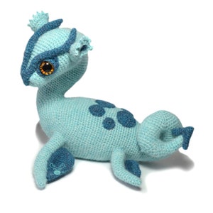 Loch Ness Monster Crochet Pattern PDF Instant Download Nessie image 5