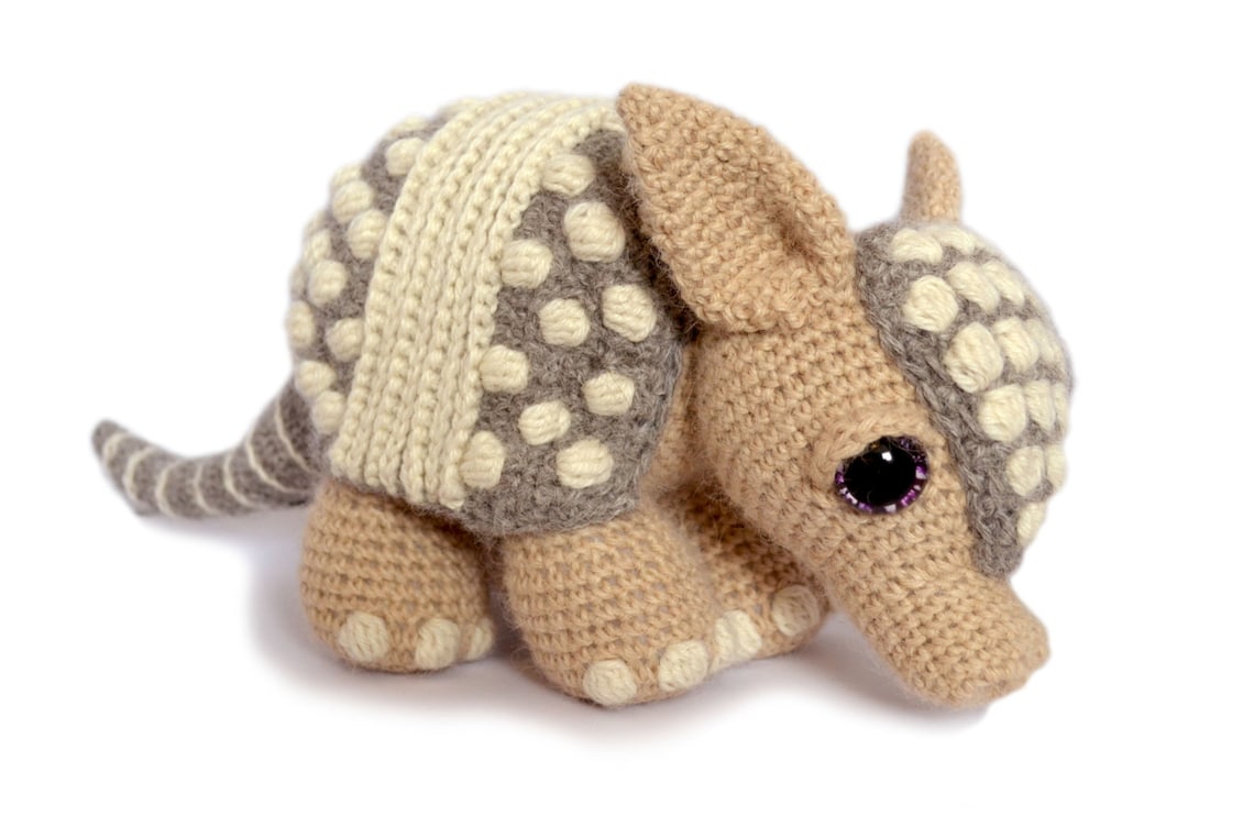 Armadillo Amigurumi Crochet Pattern PDF Instant Download Etsy UK
