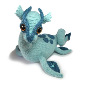 Loch Ness Monster Crochet Pattern PDF Instant Download Nessie image 3