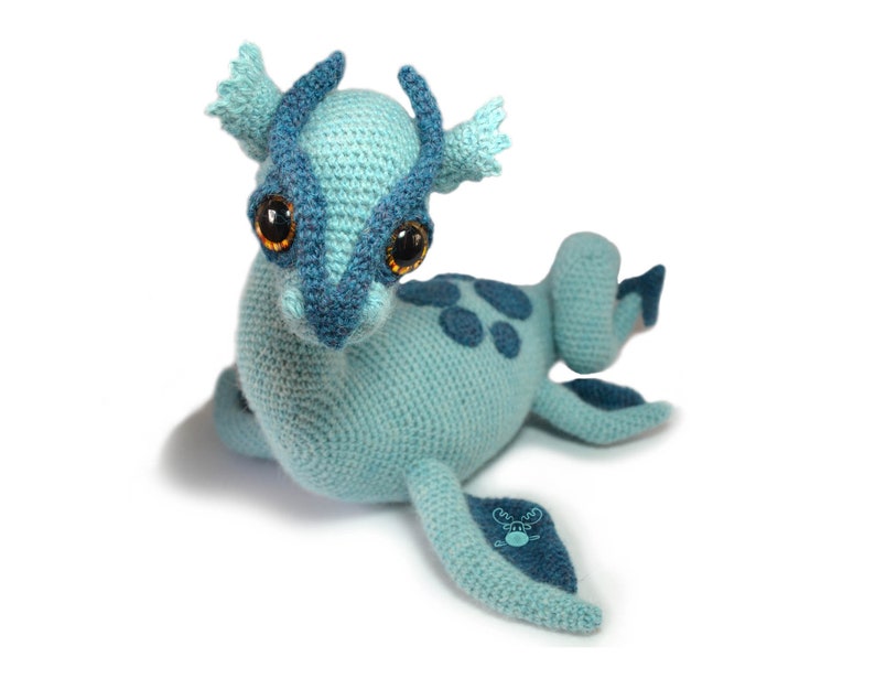 Loch Ness Monster Crochet Pattern PDF Instant Download Nessie image 3