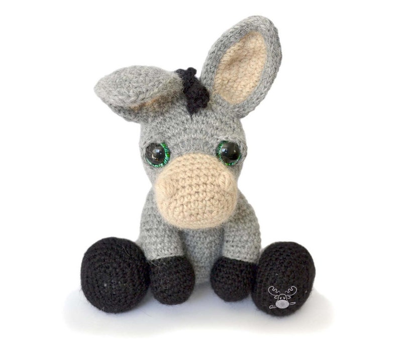 Donkey Amigurumi Crochet Pattern PDF Instant Download Dylan image 2