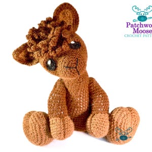 Alpaca Amigurumi Crochet Pattern PDF Instant Download Alfie image 1