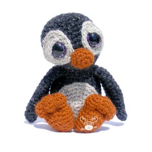 Penguin Amigurumi Crochet Pattern PDF Instant Download Wilbur image 3