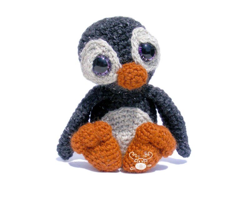Penguin Amigurumi Crochet Pattern PDF Instant Download Wilbur image 3