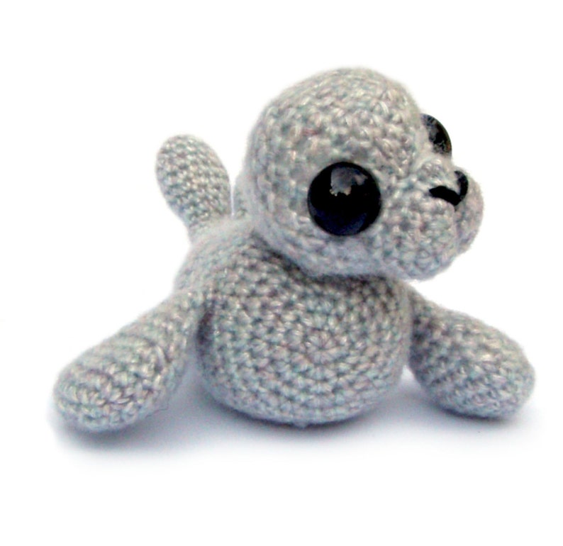 Seal Amigurumi Crochet Pattern PDF Instant Download Sable image 4