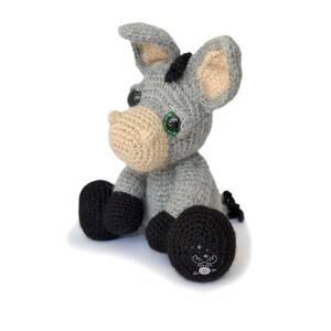 Donkey Amigurumi Crochet Pattern PDF Instant Download Dylan image 3