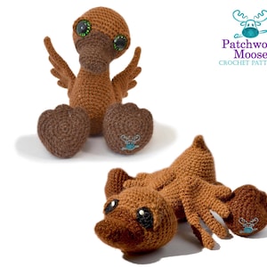 Duck Amigurumi Crochet Pattern PDF Instant Download - Olivia