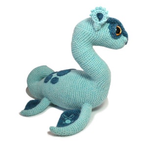 Loch Ness Monster Crochet Pattern PDF Instant Download Nessie image 8