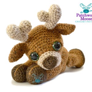 Reindeer Amigurumi Crochet Pattern PDF Instant Download - Marley