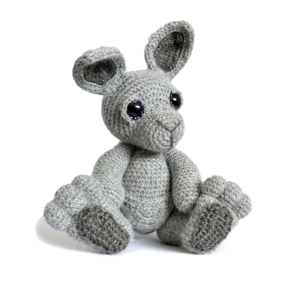 Kangourou Amigurumi Crochet Pattern PDF Téléchargement instantané - Evie