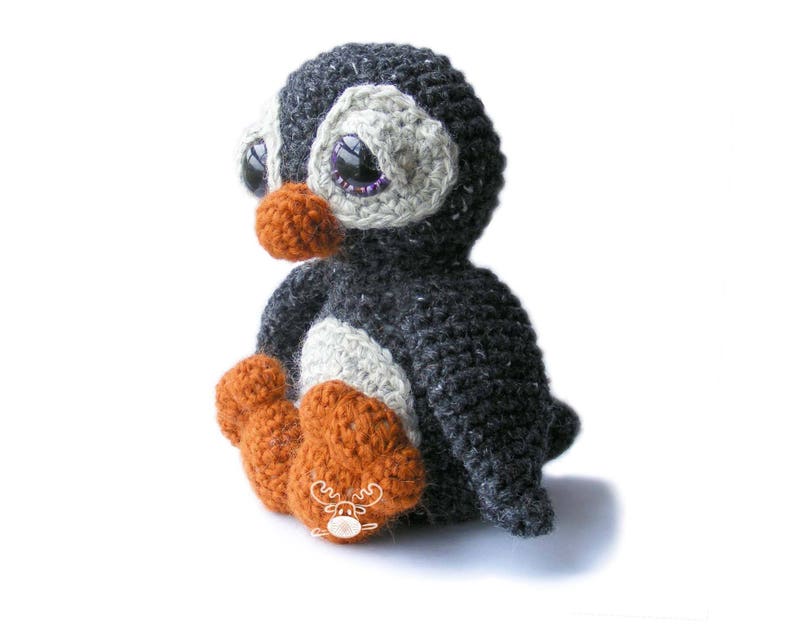 Penguin Amigurumi Crochet Pattern PDF Instant Download Wilbur image 4