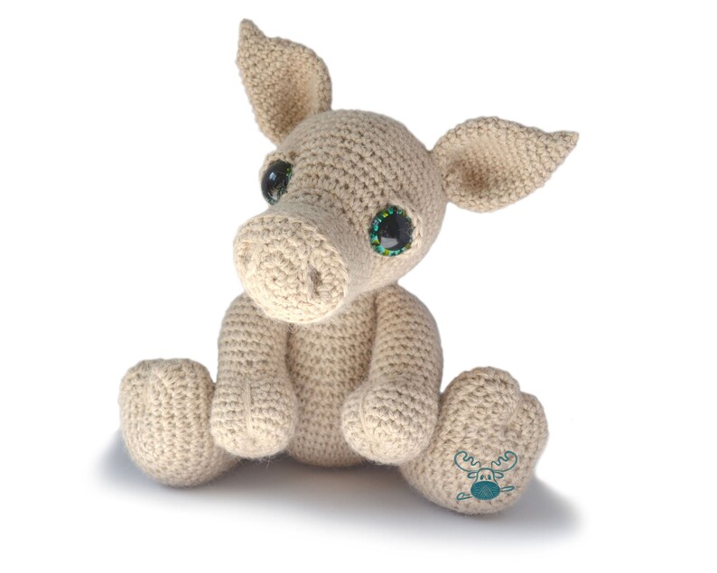 Pig Amigurumi Crochet Pattern PDF Instant Download Herbie image 3