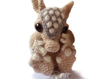 Armadillo Baby Amigurumi Häkelanleitung PDF Sofort Download - Graf