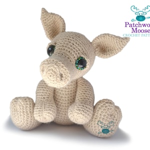 Pig Amigurumi Crochet Pattern PDF Instant Download Herbie image 1