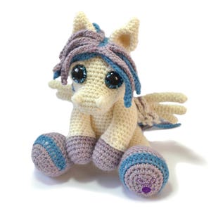 Pony, Pegasus and Unicorn Crochet Pattern PDF Bundle Penny, Perdita and Irma image 4