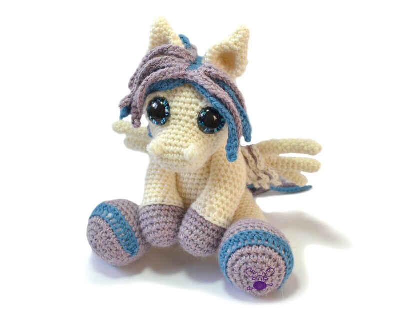 Pony, Pegasus and Unicorn Crochet Pattern PDF Bundle Penny, Perdita and Irma image 4