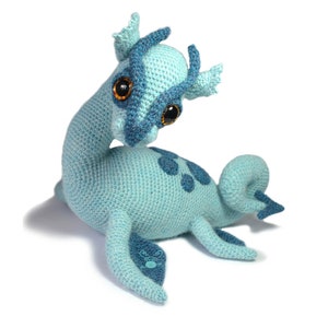 Loch Ness Monster Crochet Pattern PDF Instant Download Nessie image 6