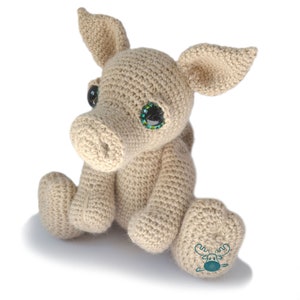 Pig Amigurumi Crochet Pattern PDF Instant Download Herbie image 4