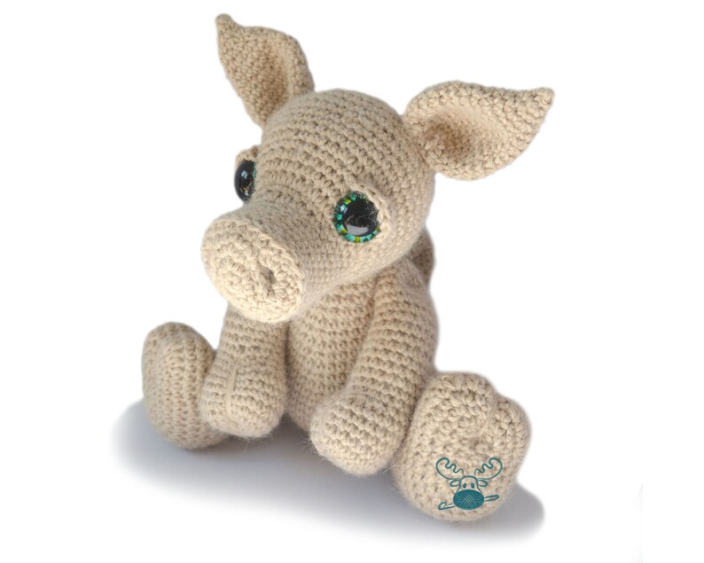 Pig Amigurumi Crochet Pattern PDF Instant Download Herbie image 4