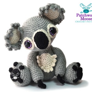 Koala Amigurumi Crochet Pattern PDF Instant Download Hetty image 1