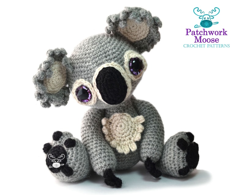 Koala Amigurumi Crochet Pattern PDF Instant Download Hetty image 1