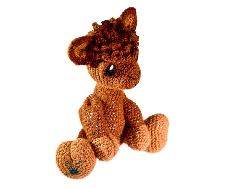 Alpaca Amigurumi Crochet Pattern PDF Instant Download Alfie image 3
