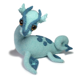 Loch Ness Monster Crochet Pattern PDF Instant Download Nessie image 4