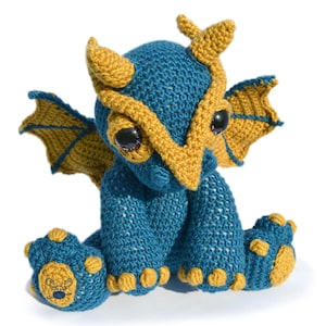 Dragon Amigurumi Crochet Pattern PDF Instant Download Clancy image 2