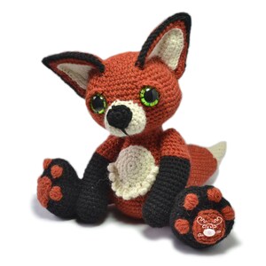 Fox Amigurumi Crochet Pattern PDF Instant Download Hartley image 4