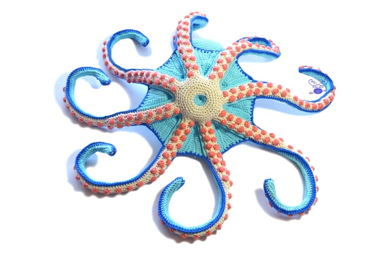 Octopus Crochet Pattern PDF Instant Download Claude image 5