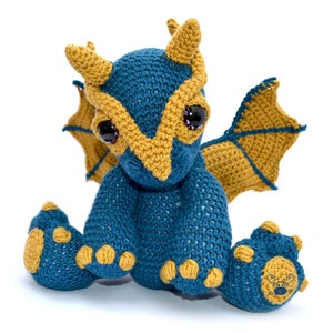 Dragon Amigurumi Crochet Pattern PDF Instant Download Clancy image 6