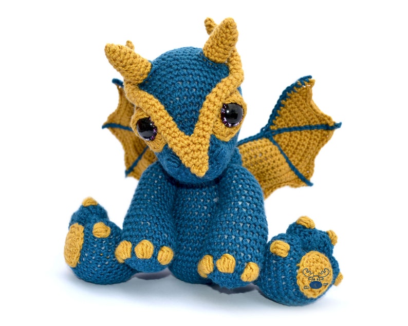 Dragon Amigurumi Crochet Pattern PDF Instant Download Clancy image 6