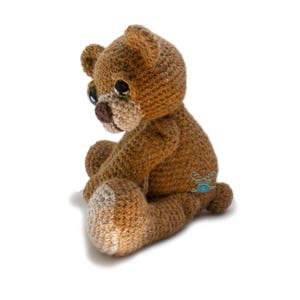 Teddy Bear Amigurumi Crochet Pattern PDF instant Download Theo image 5
