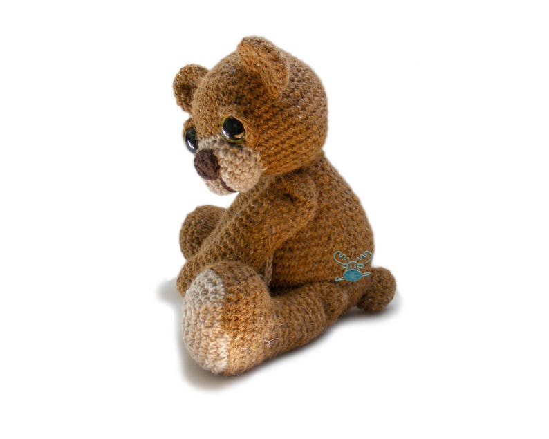 Teddy Bear Amigurumi Crochet Pattern PDF instant Download Theo image 5