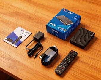 vSeeBox v6 Max - Modelo más reciente - TV Box / vSeeBox V6 Max Android TV Box – Último modelo