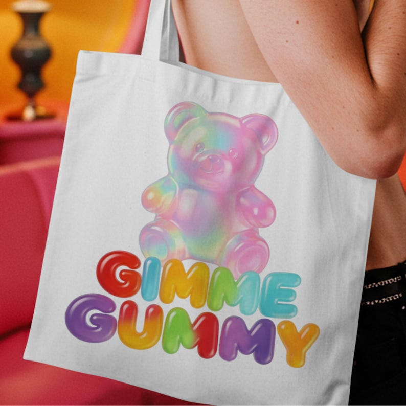 Gimme Gummy Bear PNG | Gummycore Clipart | Squishy Candy Aesthetic ...