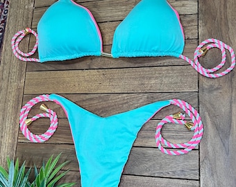 Bikini brasileño reversible