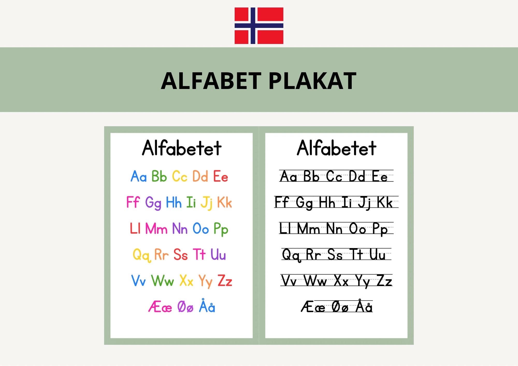 Norsk Language - Etsy